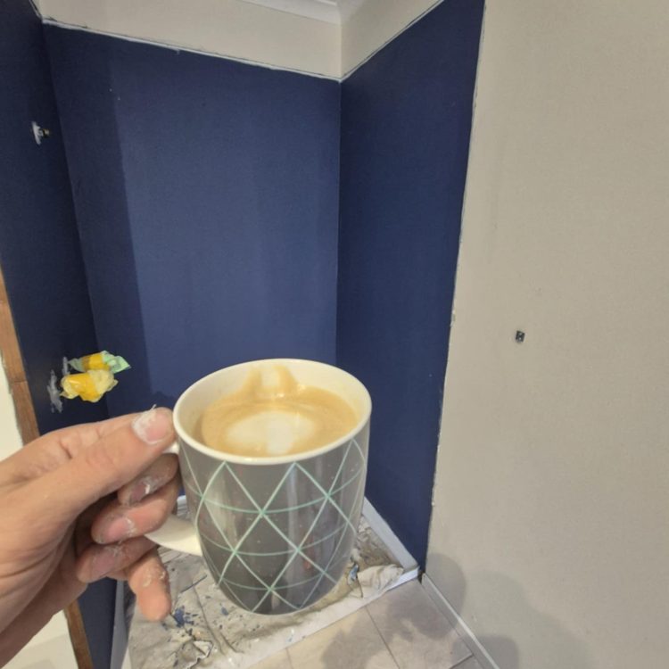 Tiling and coffee